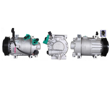 Compressor, air conditioning