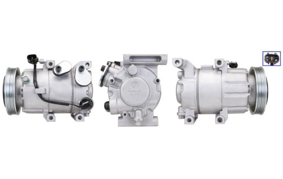 Compressor, air conditioning