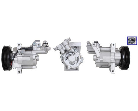 Compressor, air conditioning
