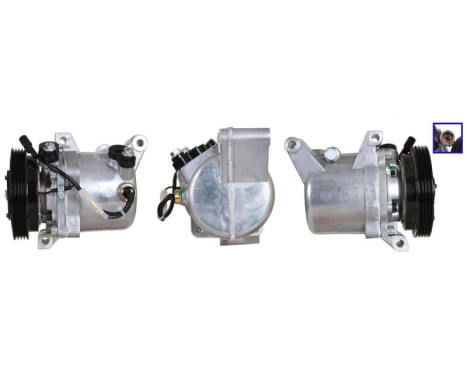 Compressor, air conditioning