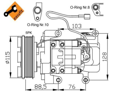 Compressor, air conditioning, Image 2