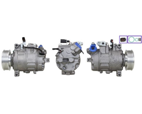 Compressor, air conditioning