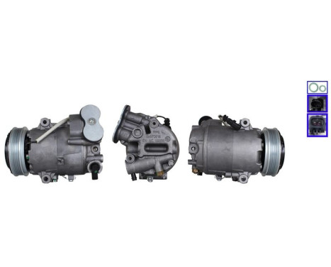 Compressor, air conditioning