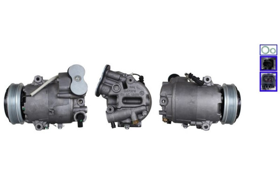 Compressor, air conditioning