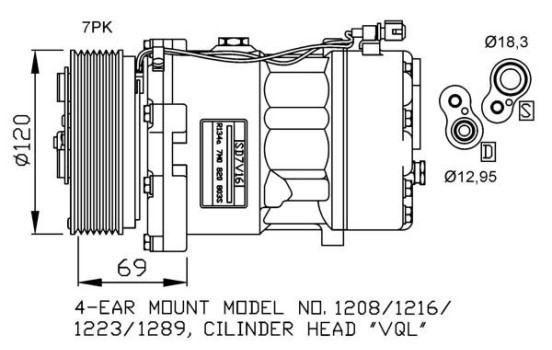 Compressor, air conditioning, Image 2