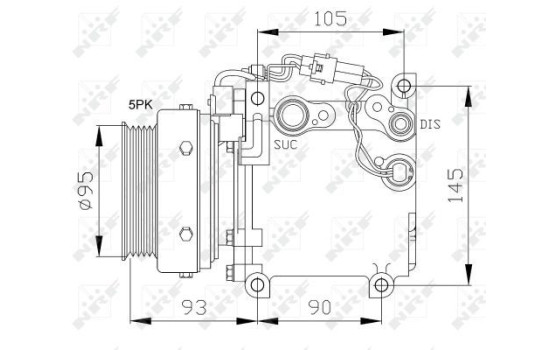 Compressor, air conditioning