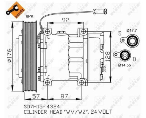 Compressor, air conditioning, Image 2