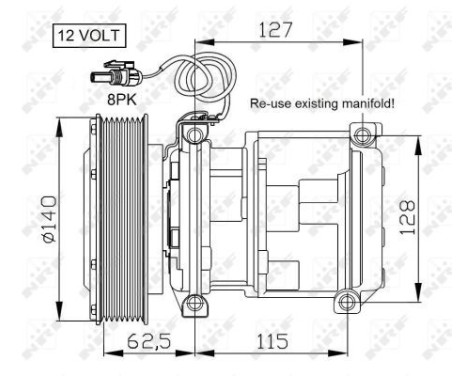 Compressor, air conditioning, Image 4