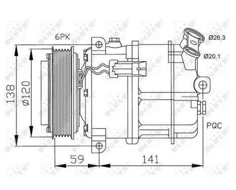 Compressor, air conditioning, Image 3