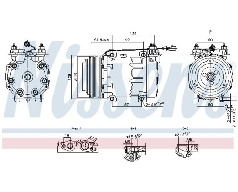 Compressor, air conditioning