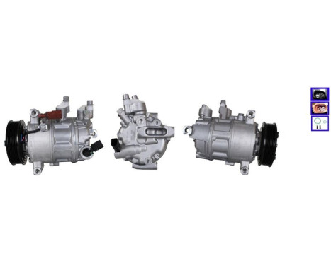 Compressor, air conditioning