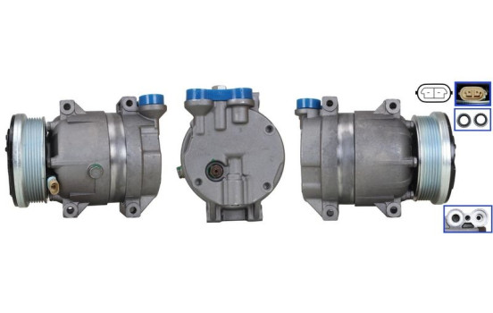 Compressor, air conditioning