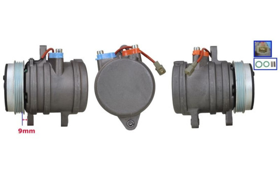 Compressor, air conditioning