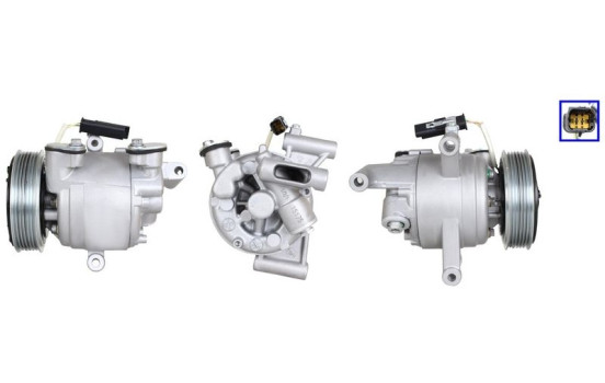 Compressor, air conditioning