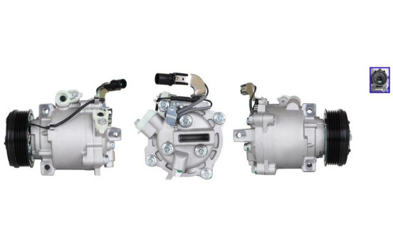 Compressor, air conditioning