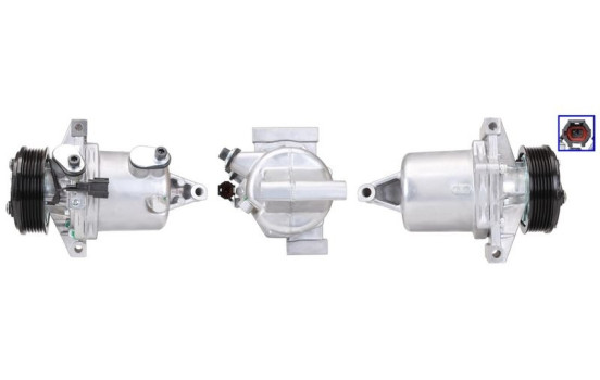 Compressor, air conditioning