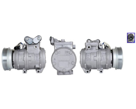 Compressor, air conditioning