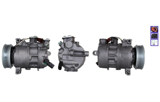 Compressor, air conditioning