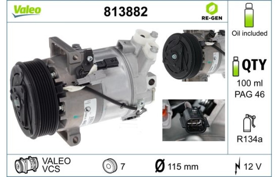 Compressor, air conditioning
