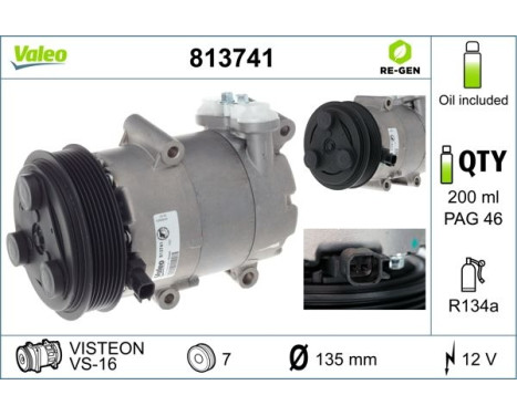 Compressor, air conditioning