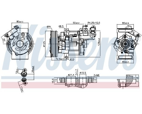 Compressor, air conditioning