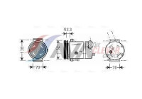 Compressor, air conditioning