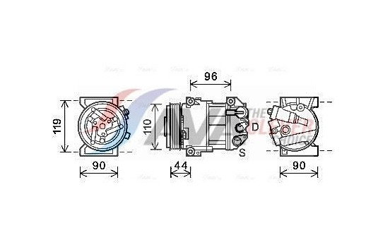 Compressor, air conditioning