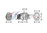 Compressor, air conditioning