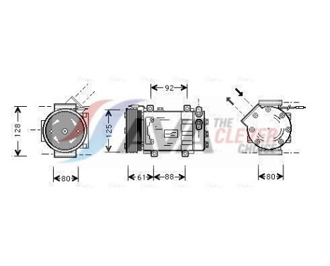 Compressor, air conditioning