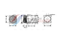 Compressor, air conditioning