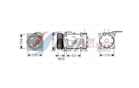 Compressor, air conditioning