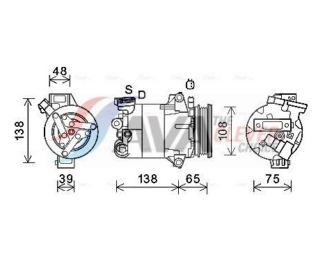 Compressor, air conditioning