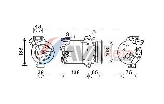 Compressor, air conditioning