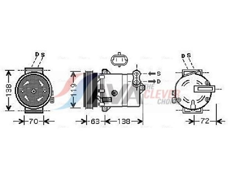 Compressor, air conditioning