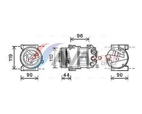 Compressor, air conditioning