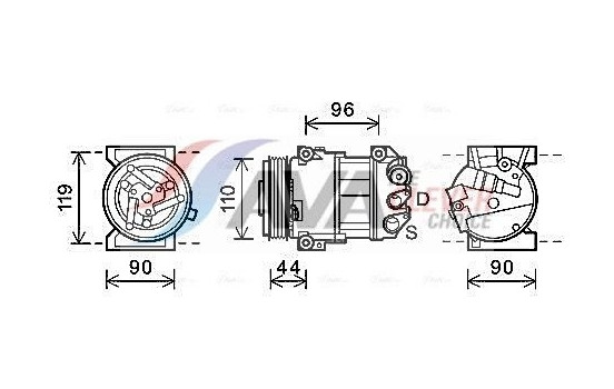 Compressor, air conditioning