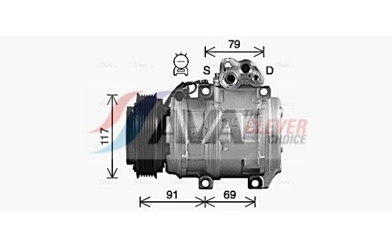 Compressor, air conditioning, Image 2