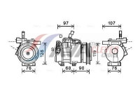 Compressor, air conditioning