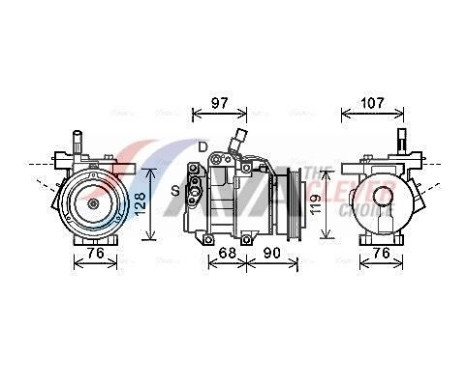 Compressor, air conditioning