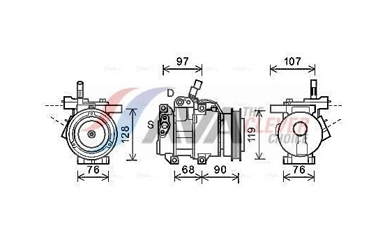 Compressor, air conditioning