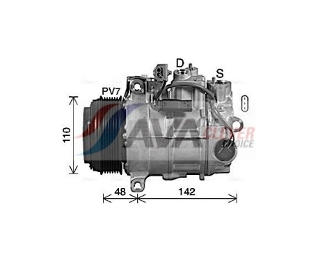 Compressor, air conditioning, Image 2