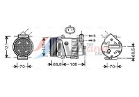 Compressor, air conditioning