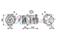 Compressor, air conditioning