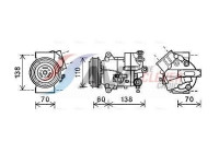 Compressor, air conditioning