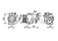Compressor, air conditioning