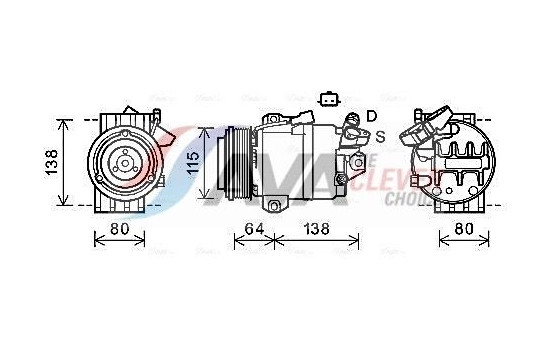 Compressor, air conditioning