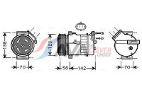 Compressor, air conditioning