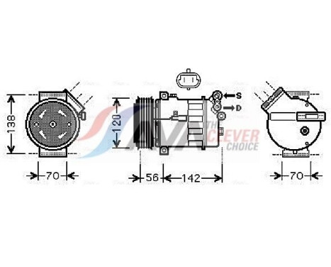 Compressor, air conditioning