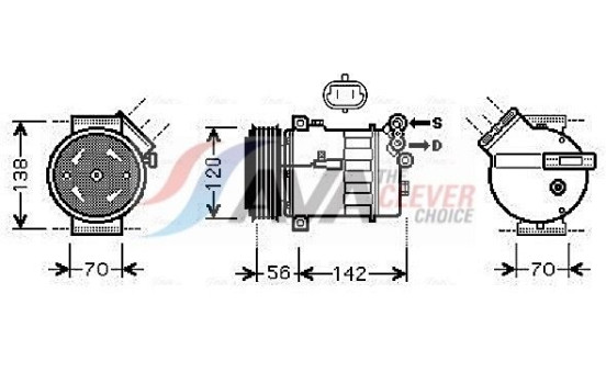 Compressor, air conditioning