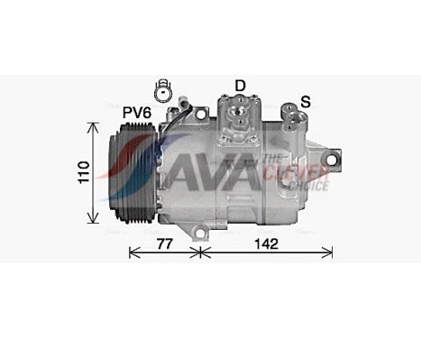 Compressor, air conditioning, Image 3